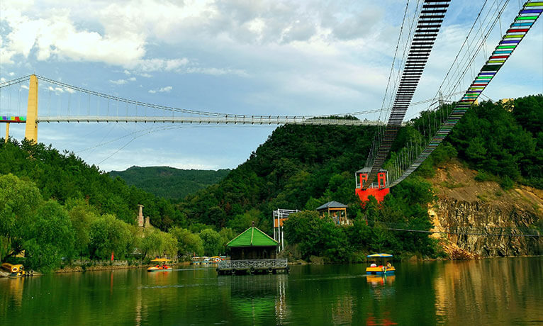 玻璃橋+雙紅橋